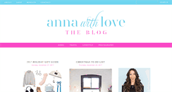 Desktop Screenshot of annawithlove.com